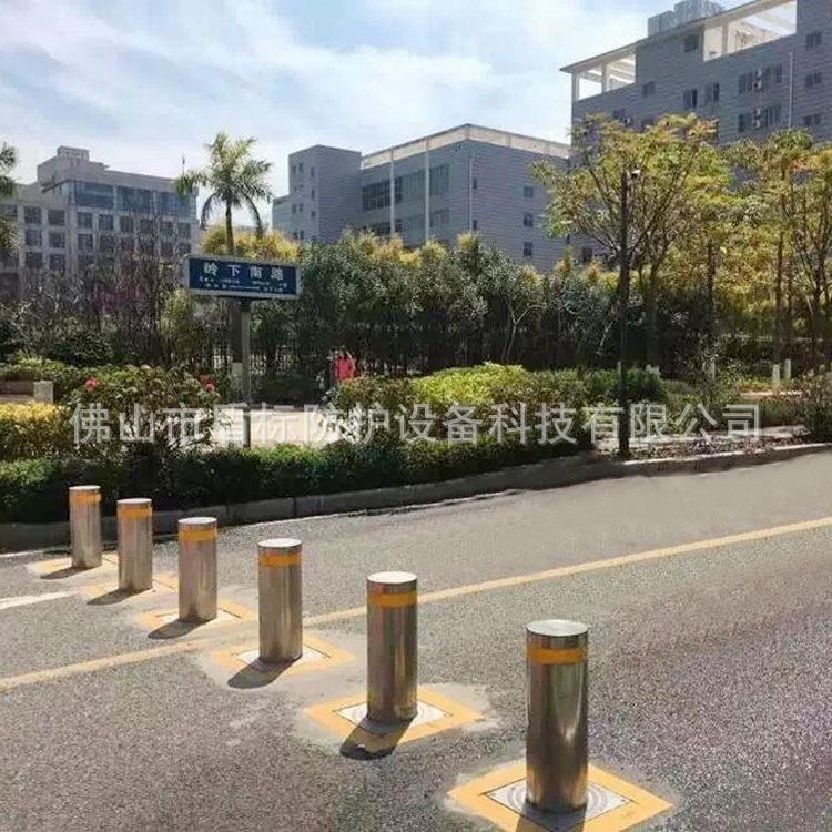 电动液压智能升降柱门禁识别自动升降路障止车立柱埋地伸降隔离桩