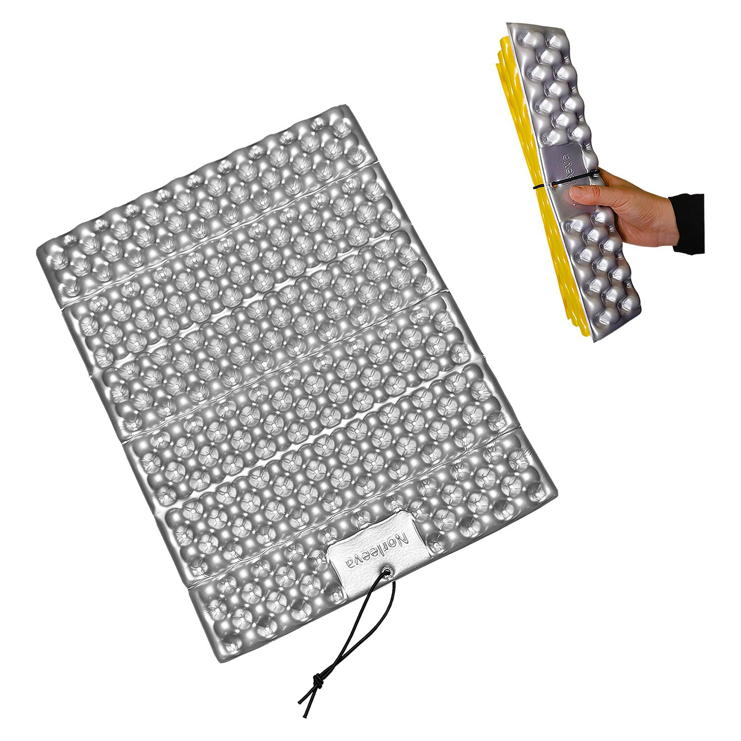 日本Norleeva铝膜蛋巢折叠坐垫户外露营野营蛋槽防潮垫便携野餐垫