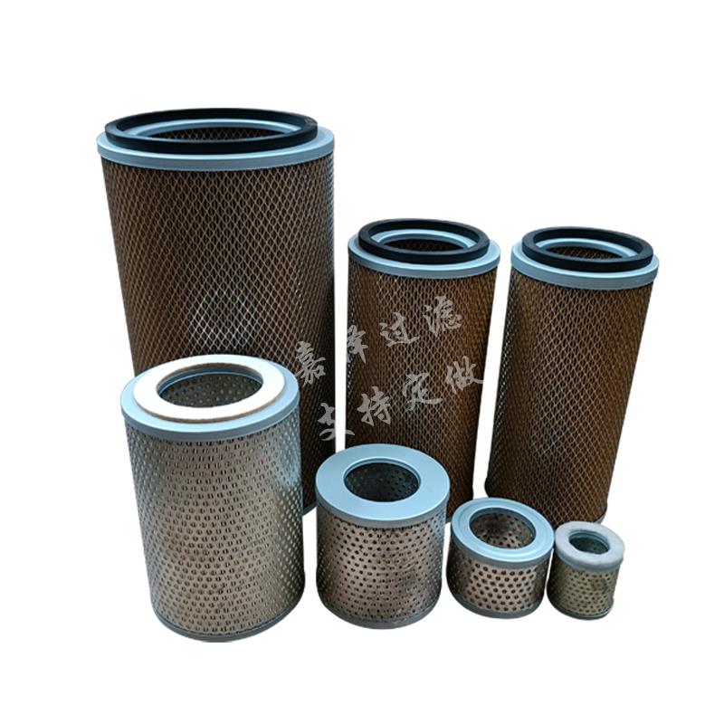 空滤真空气泵进气空气滤芯螺杆空压机滤清器压缩机空气过滤器滤芯