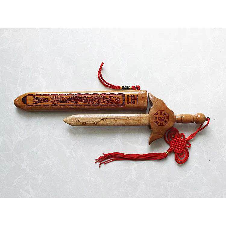 婴儿宝宝大人随身挂件 文昌笔葫芦桃木剑多种组合 桃木雕刻工艺品
