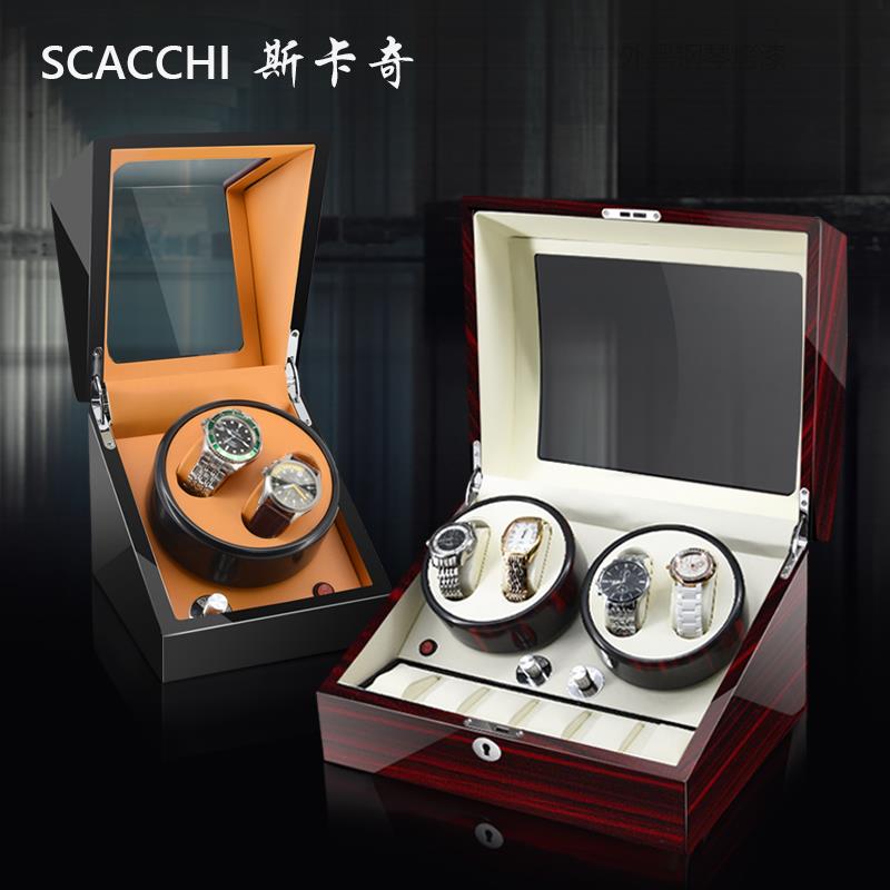 斯卡奇全自动摇表器 机械表转表器晃表器家用手表摇摆器