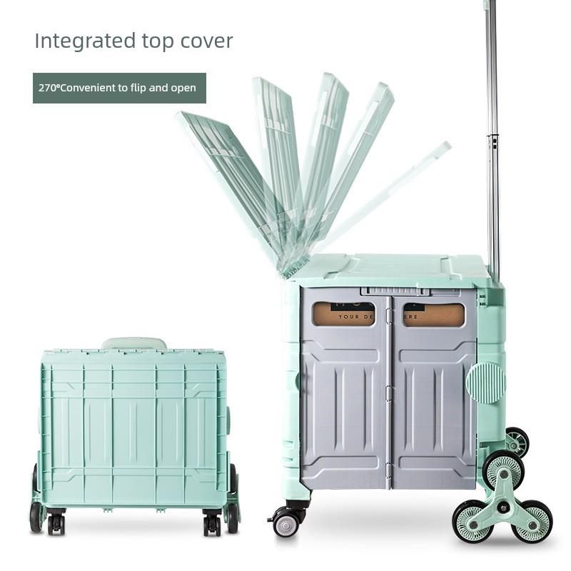 折叠购物车超市家用爬楼梯杂货购物车户外露营式野餐手推车杂货购