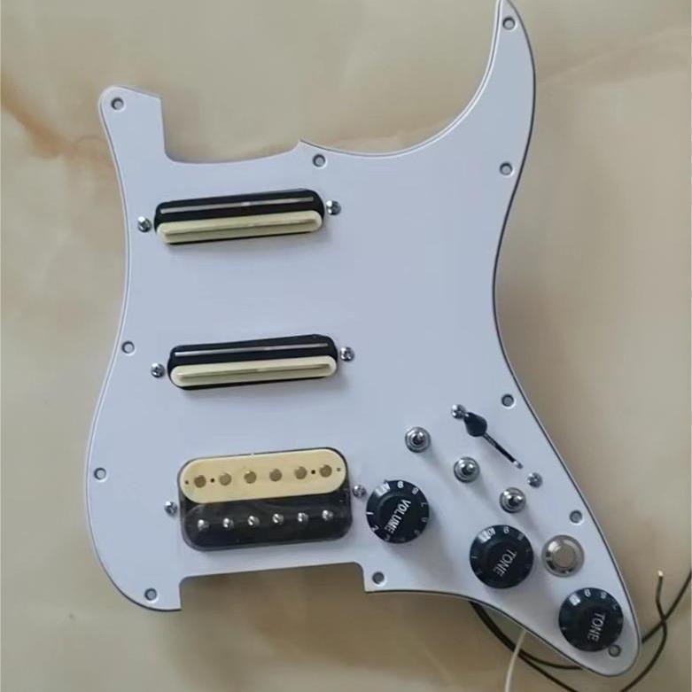ST单单双面板拾音器 小双轨带切单电吉他拾音器 乐器配件