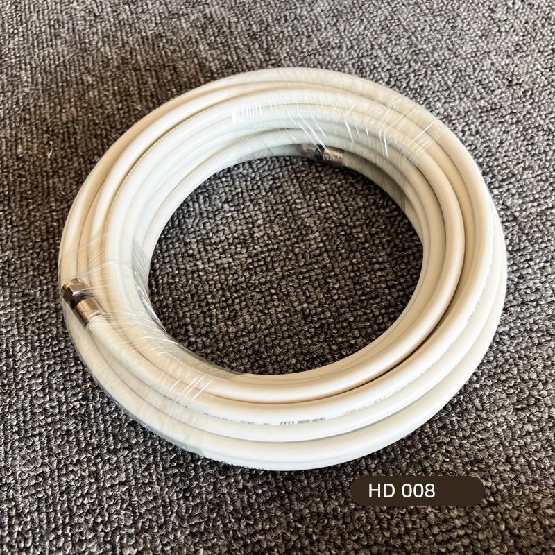 汉胜SYWV-75-5四屏蔽160网1.0铜芯同轴电缆电视信号连接线带接头