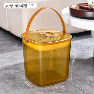 过滤垃圾高档茶台茶水桶废水桶简约收纳茶漏配件卫生办公室家用