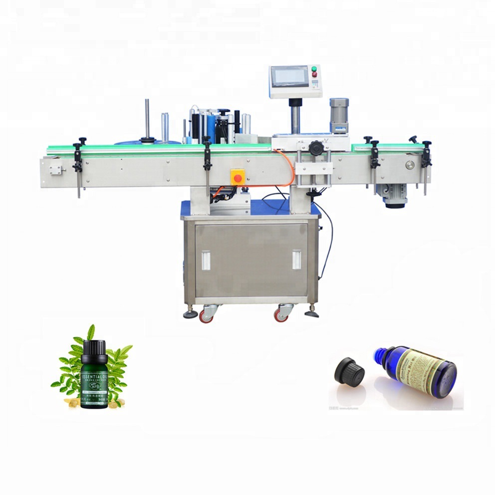 全自动圆瓶贴标 平面贴标 半标全标进行贴标 定点贴标