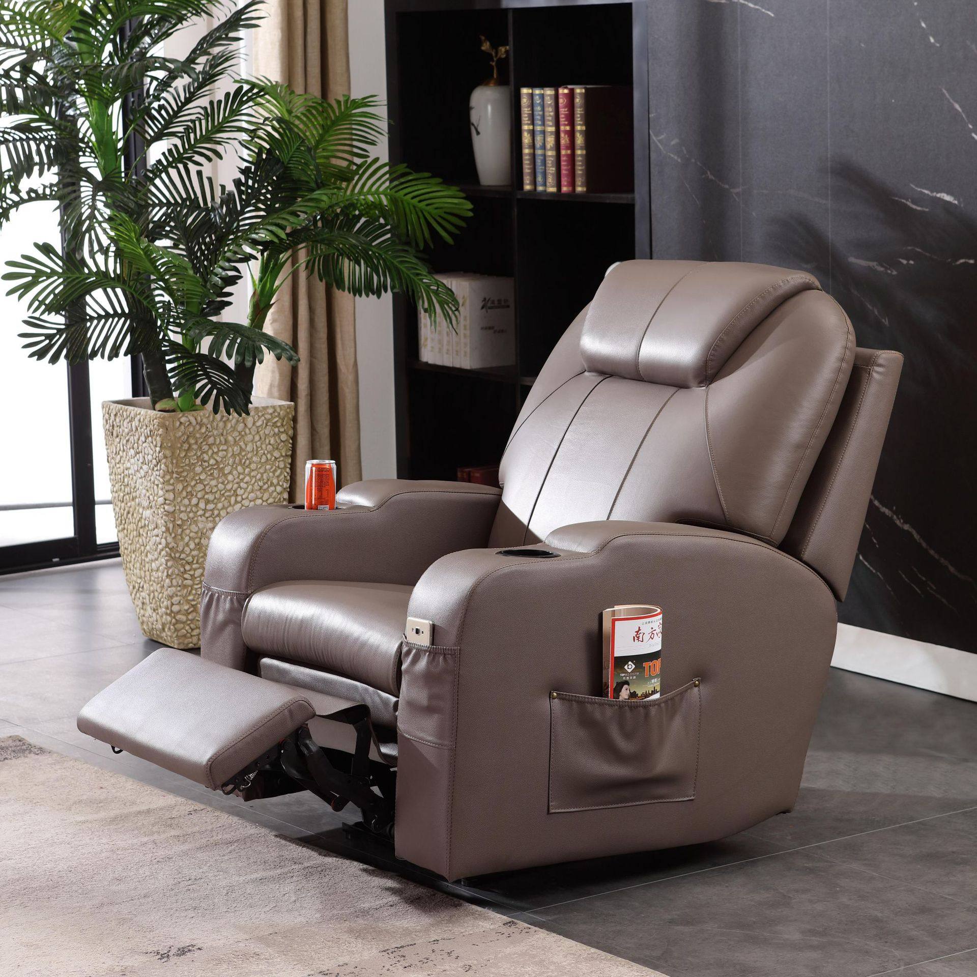 家庭影院头等沙发舱单人真皮美甲美睫功能沙发椅办公室午休躺椅,住宅家具,功能沙发,淘宝优惠券,粉丝福利购,淘宝优惠卷