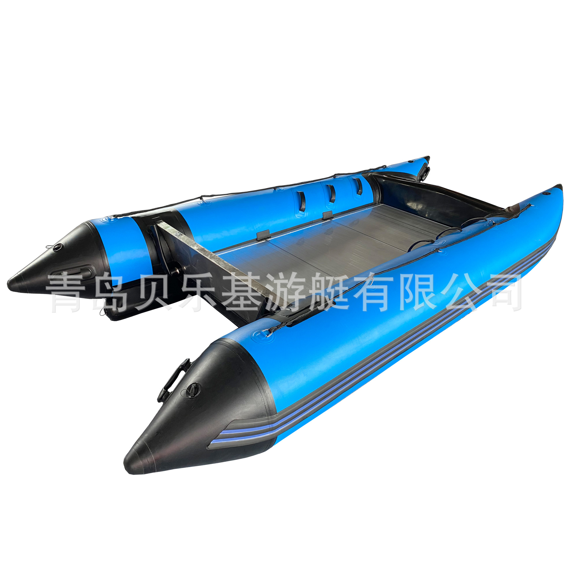 HS380冲锋舟铝合金底橡皮艇皮划艇硬底钓鱼船充气船高速快艇