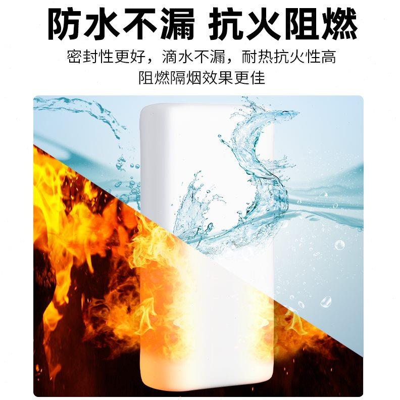 新下水道堵洞密封胶泥空调孔防水防霉白色家用填充管道堵漏堵洞神