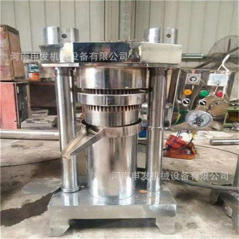 供应立式核桃液压香油机 油菜籽自动榨油机 小型商用液压香油机