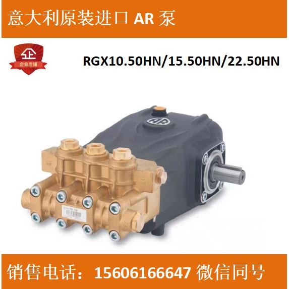 AR清洗加湿机泵头RGX 10.50HN/15.50HN/22.50HN喷雾洗车