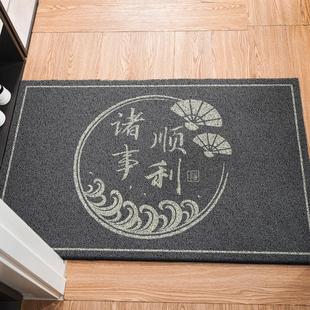 入户门地垫进门地毯家用门口防滑脚垫门前室外垫子出入平安丝圈厚