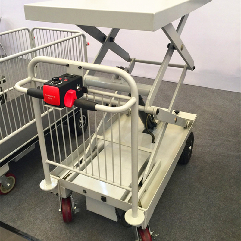 HG-116单缸双叉电动升降车/POWER LIFT TABLE全电动移动升降平台