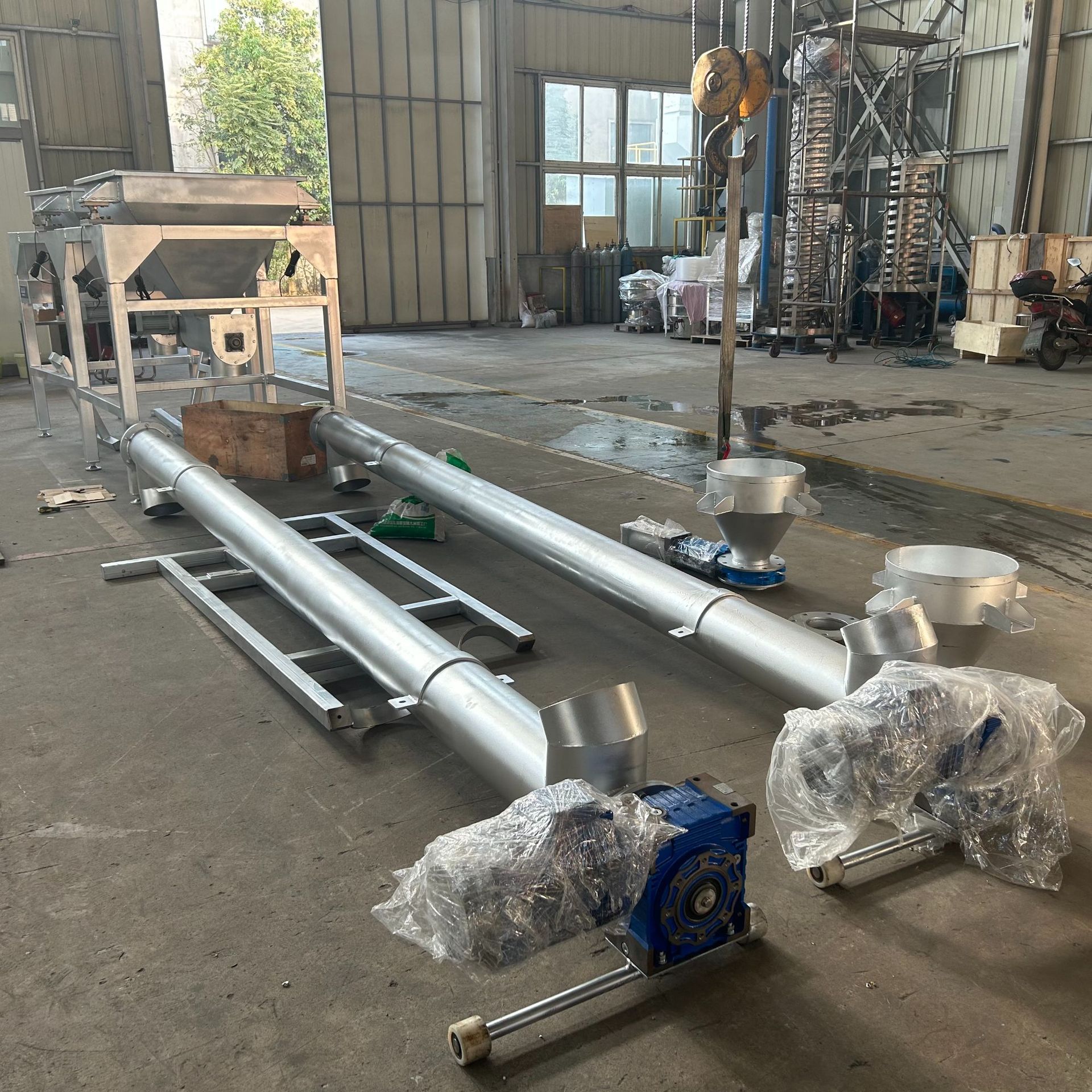 收粮绞龙上料机 不锈钢绞龙上料机 品则 管式螺旋输送机LSY200