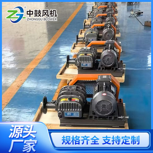 山东罗茨风机中鼓风机ZZR65-3KW4KW 三叶罗茨鼓风机厂家重庆