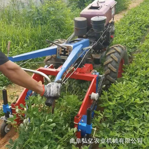 新型手扶花生大蒜起果机薯类土豆收获机全自动洋葱胡萝卜起果机