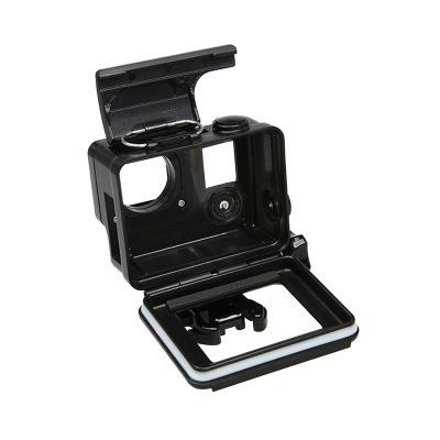 gopro hero4 3+ 3 黑金刚侧开后盖镂空可以触摸屏幕 保护壳
