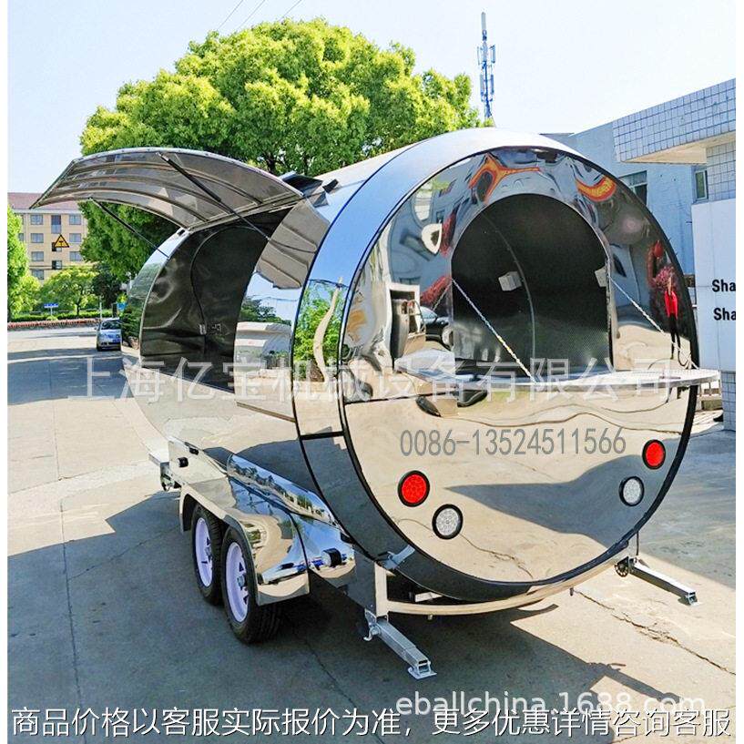 上海亿餐饮车小吃车移动景点车冷饮美食车truck sale投资创业