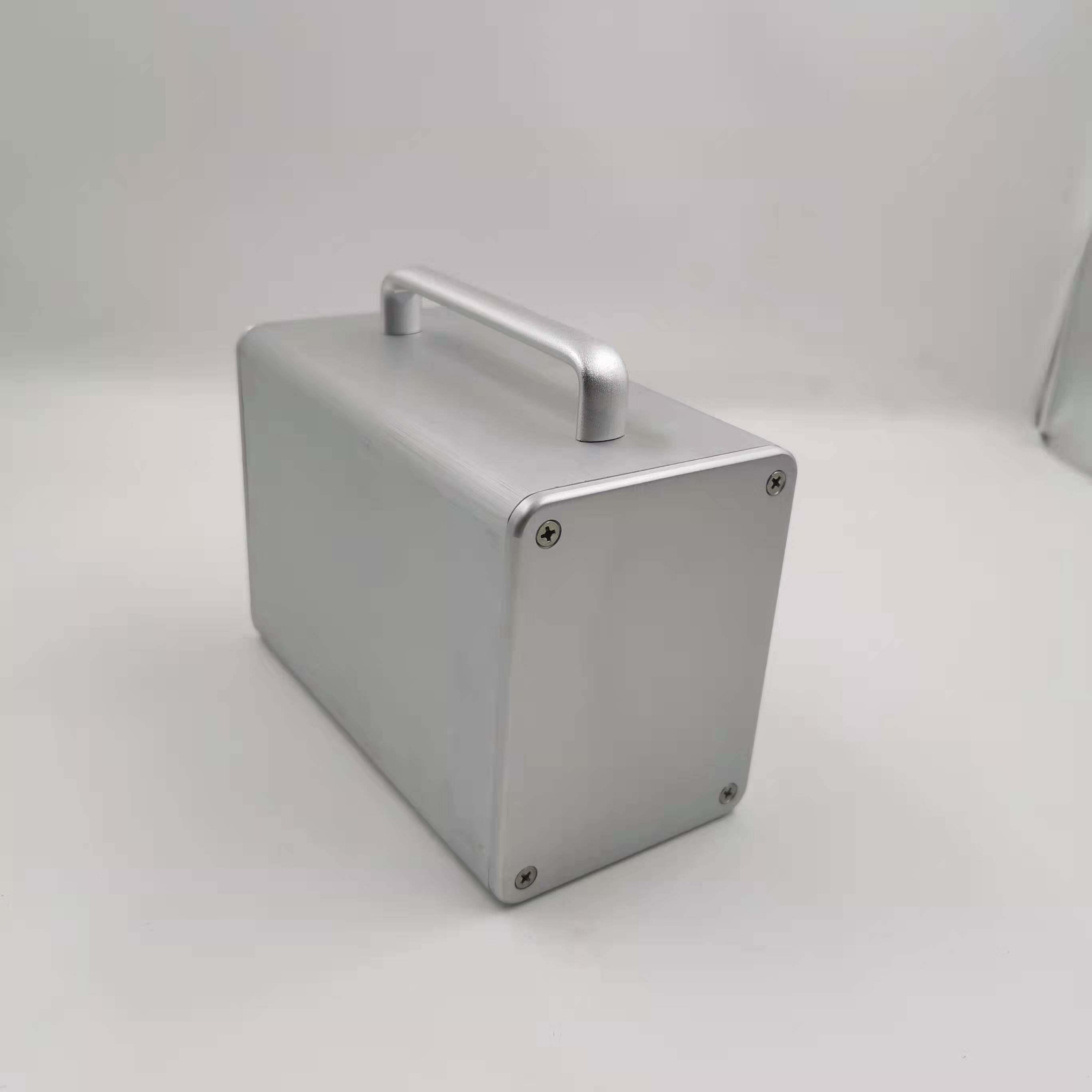130全铝合金前级功放电源滤波器铝挤型材料外壳DIY隔离牛罩主机壳