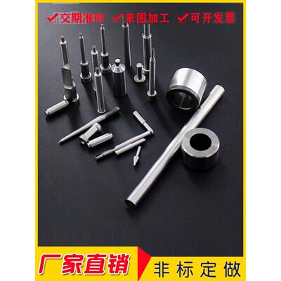 压铸塑胶模SKD61模具模仁芯子棒镶件镶针A冲T冲成型针非标定做制