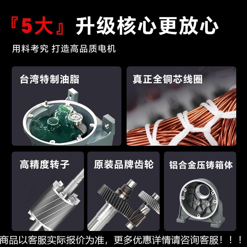 GH-GV32速比-30/30-1210速电机380V中型齿减减轮速机