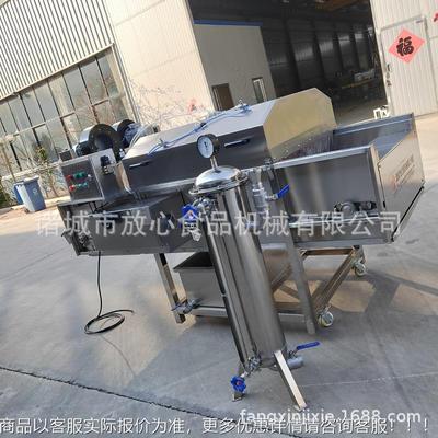 自动水果GUU打机 全打流水线生产厂家 sus蜡304果蔬打蜡蜡机