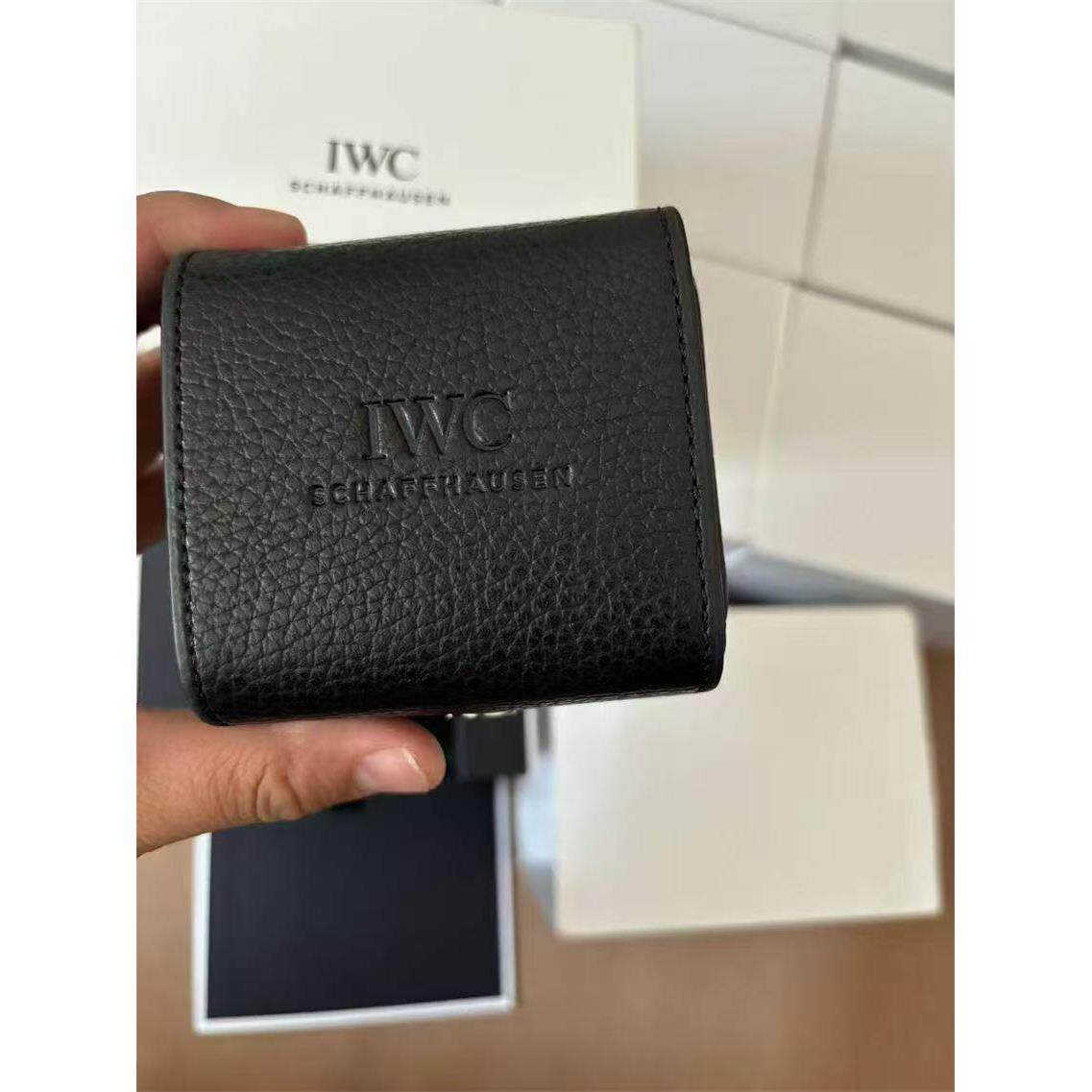 全新正品全新Iwc万国表包装盒机械表包装盒便携表袋收纳礼盒