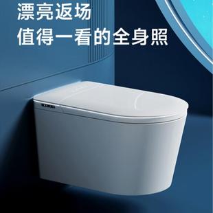 悬挂带水箱小户型墙排 无需预埋水箱 KohIer壁挂式 智能马桶嵌入式