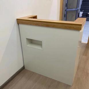 收银台服装店铺小型吧台母婴美容院前台网红接待台简约现代柜桌子