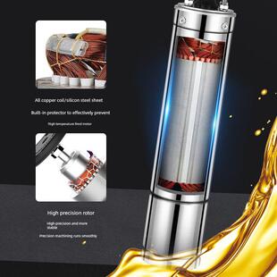 大源100Qjd不锈钢深井泵家用潜水泵220V/380V高扬程水泵