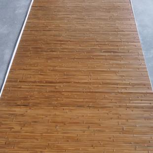 竹片竹皮板帘子无编织线竹席吊顶墙面装饰民宿酒店茶室楼餐馆装修