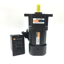 调速电机齿轮减速一体60W220V380V400W交流齿T轮箱微型小型变速器