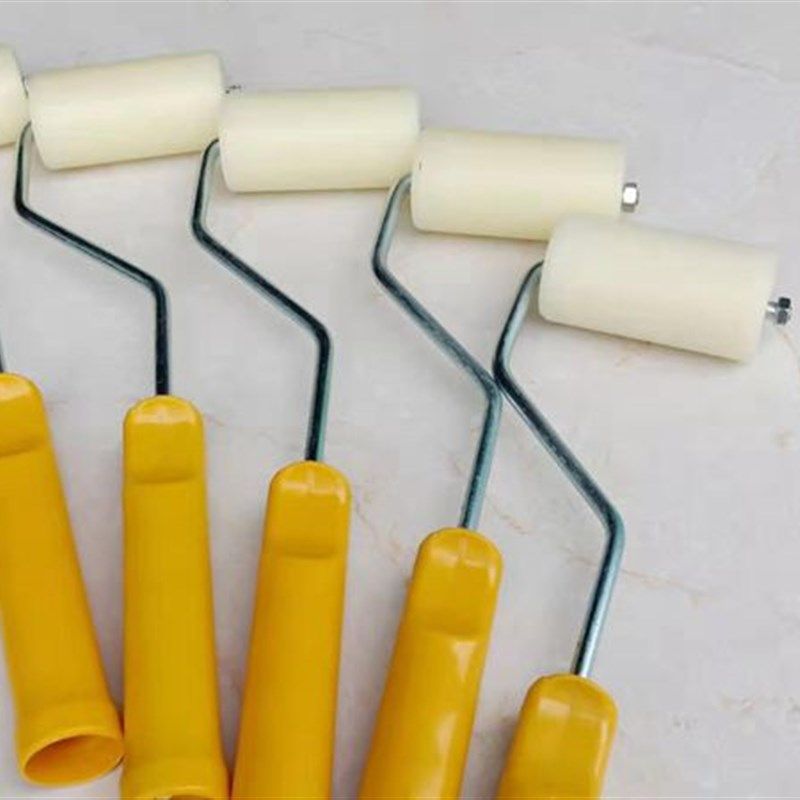 中空玻璃修角f棉专用滚筒手柄滚筒刷刮胶棉工具修胶滚海绵工具海