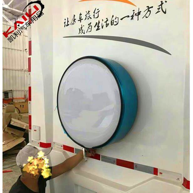 适用于 于房车备胎罩改装房车后备胎罩依维柯改装备胎罩轮胎罩套