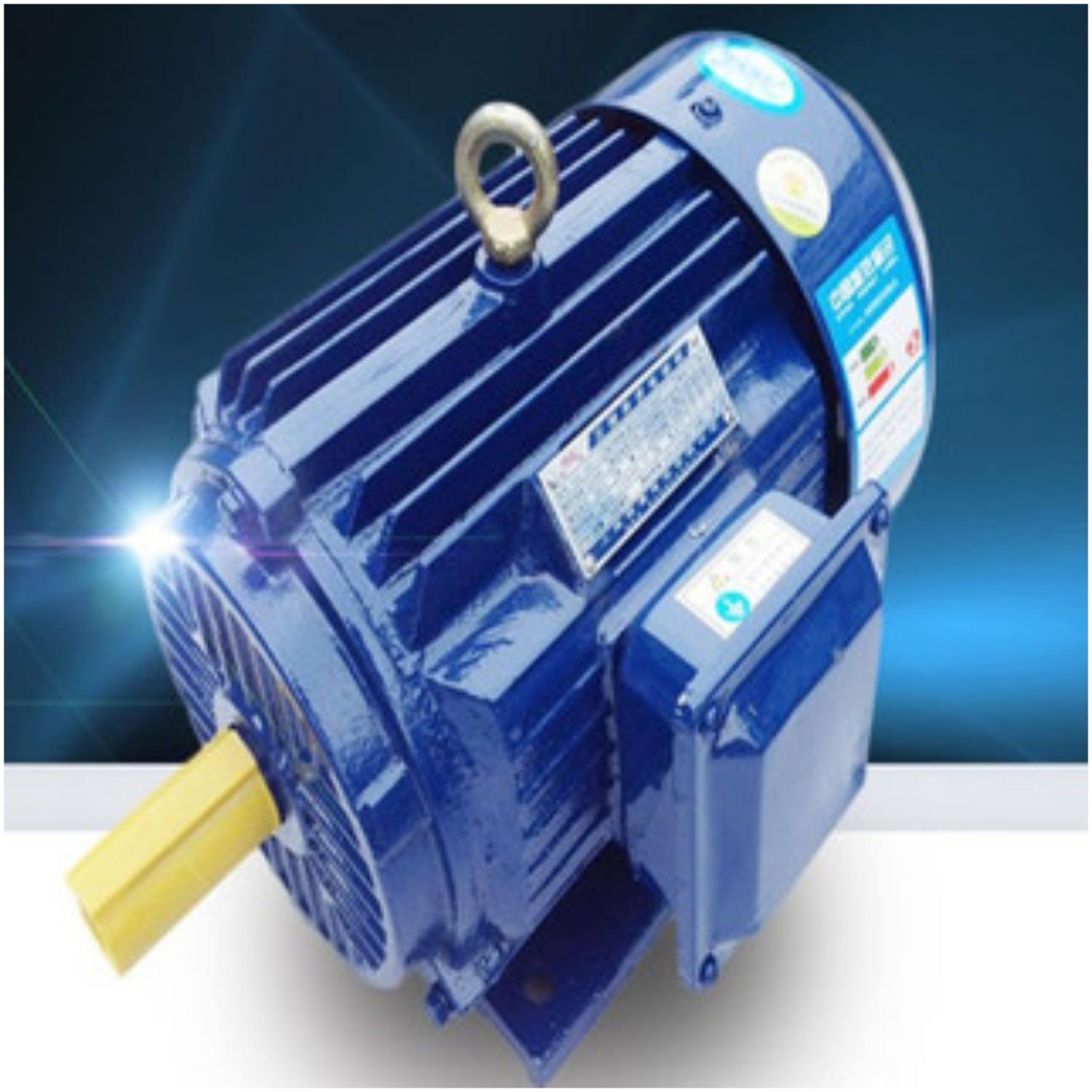 电动机YE4-112M-6-2.2W三相异步电动机二级能效交流电机马达