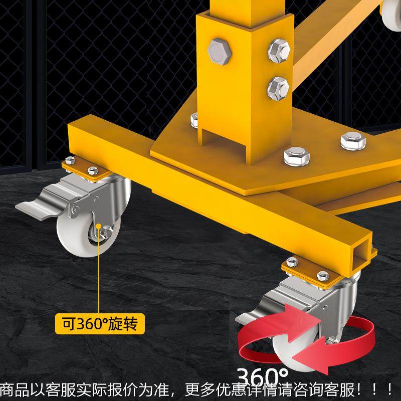 移动小型摇吊机手折叠便携起重架家提用电机动414车载升降升机装