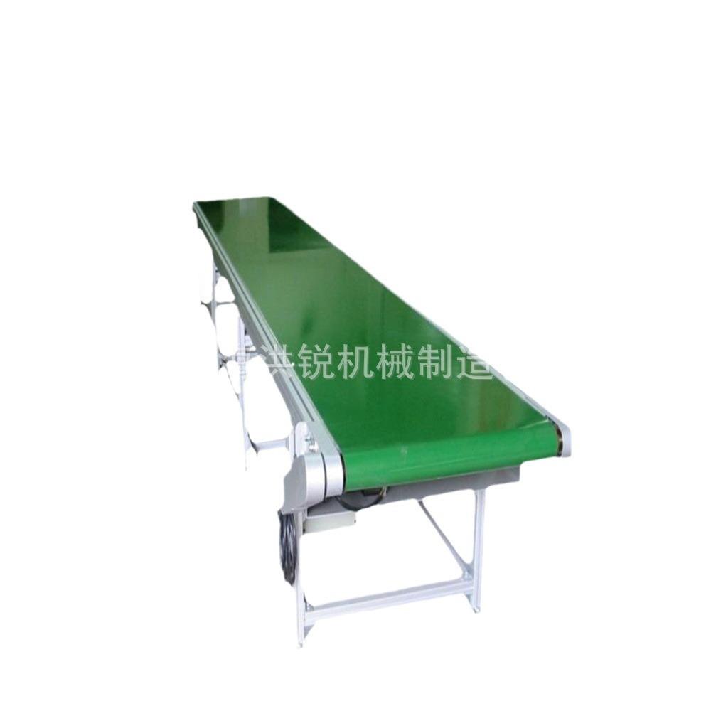 佛山直供非标送料机脚轮式皮带输送机纠偏输送线支持变频调速皮带