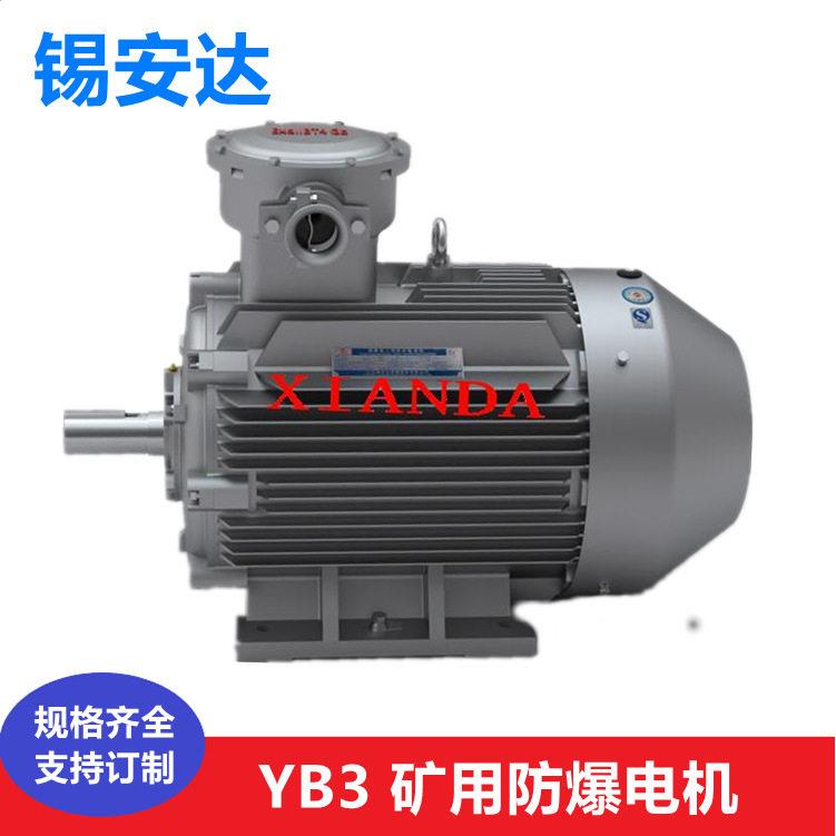 锡安达YBX380M1-2-0.75W380V低压矿用ExdI节能效防爆电动