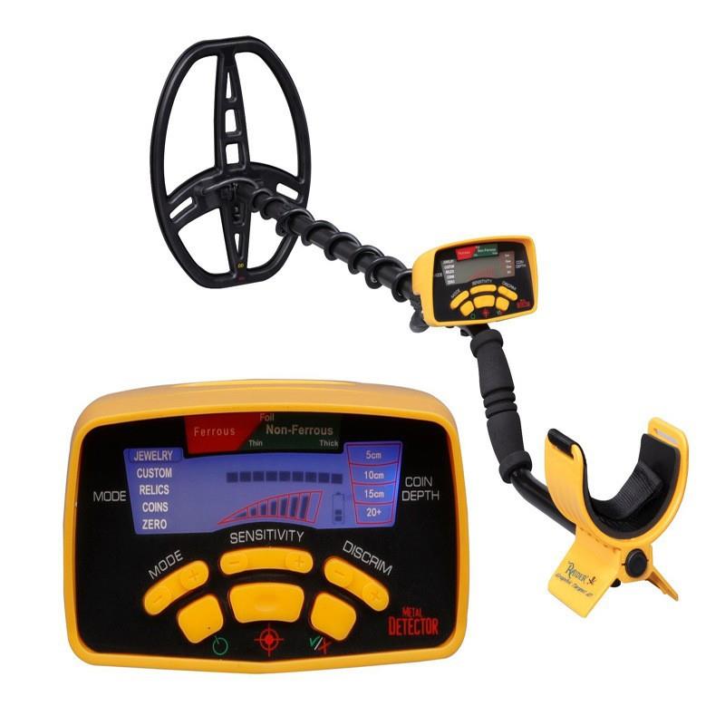 金属探测器小型高精度探测仪手持式地下寻宝考古户外探宝仪器可视