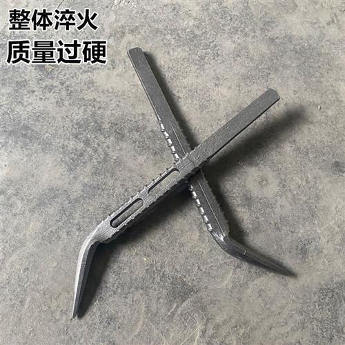 铝模锤柄钻孔螺纹防滑建筑铝木工具钳工光滑钻孔锤柄专用铝膜锤把图片