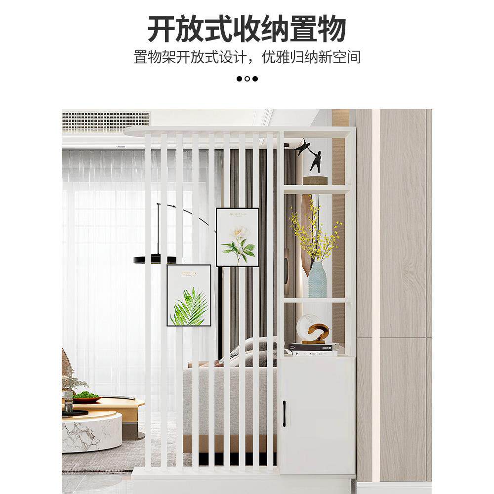 全新中式风格入口实木入口柜面向门家居客厅入口挡屏隔断简易储物