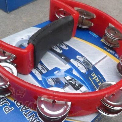 手串铃 铃鼓 单排手摇铃 儿童摇铃 KTV摇铃 KTV铃鼓 打击乐