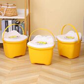 儿童卡通收纳凳 可坐人收纳桶 多功能创意手提嘟嘟储物凳