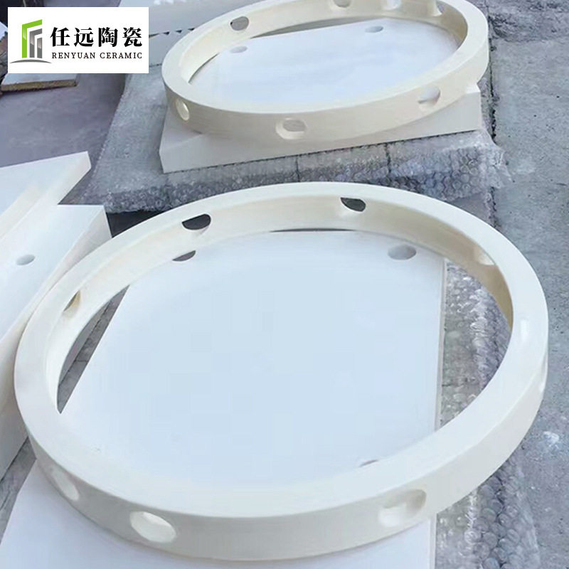 氧化铝陶瓷管供应耐高温耐磨绝缘电子陶瓷耐磨陶瓷耐火陶瓷