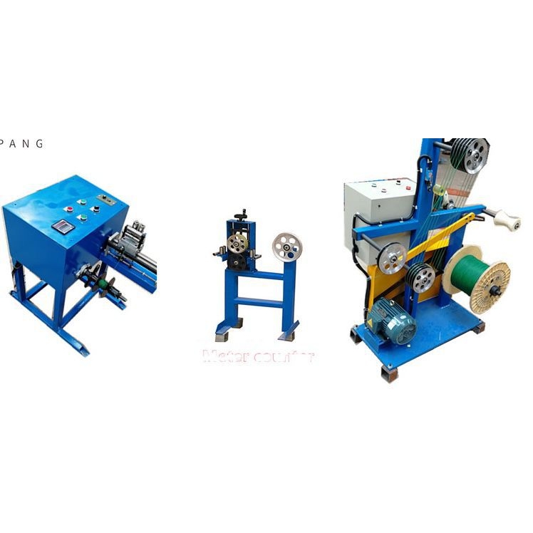 收放线小型收线机放线机卷线机木轴收线机打卷机计米机记米器绞线