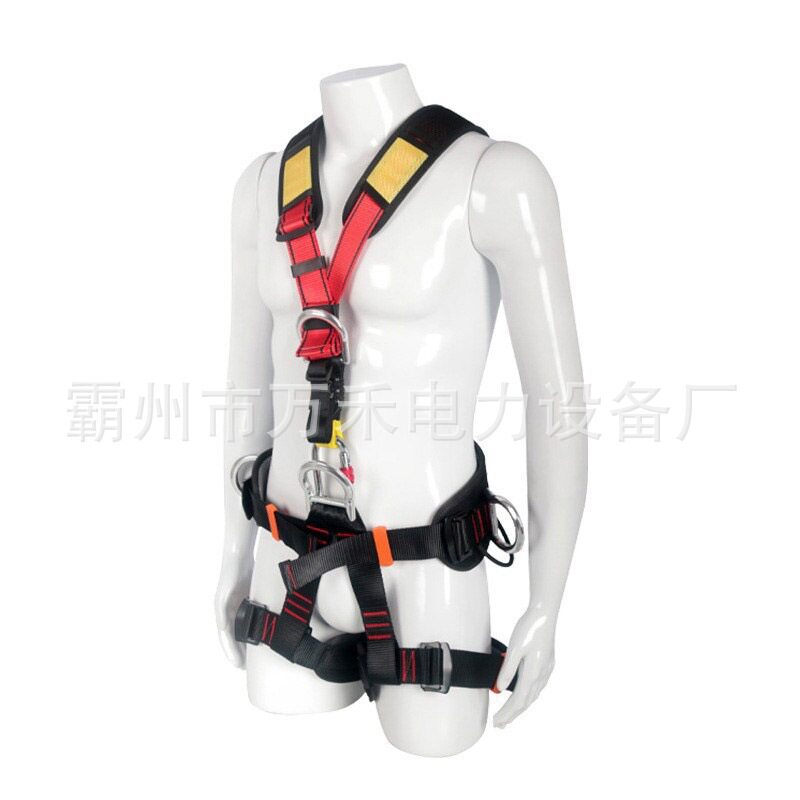 高空作业全身安全带应急救援可脱卸消防吊带登山拳岩保护装备
