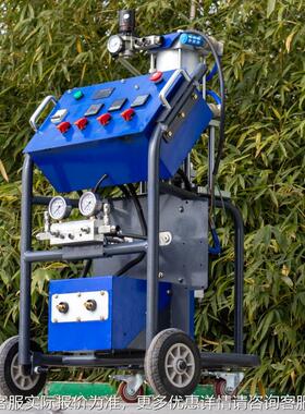 涂THP10聚氨酯加喷机H聚脲卧式喷涂机黑379白料热管道聚氨酯喷涂