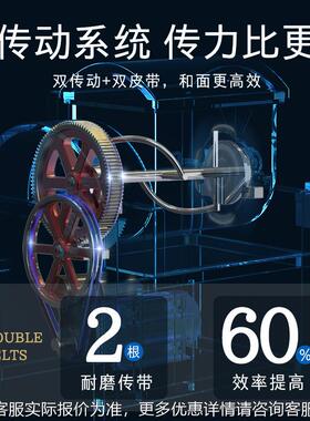 和条面机商用新型25斤全自动活揉面机不锈钢面油包子0公斤5搅GUW