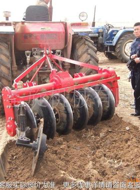 ROV农业机圆盘犁 水田械地翻犁 1LY-822驱Q动圆梁圆盘犁