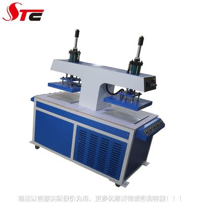 压头双发热板 8吨花压双力D凹凸压花机 立体油炫彩APQ感印机烫画